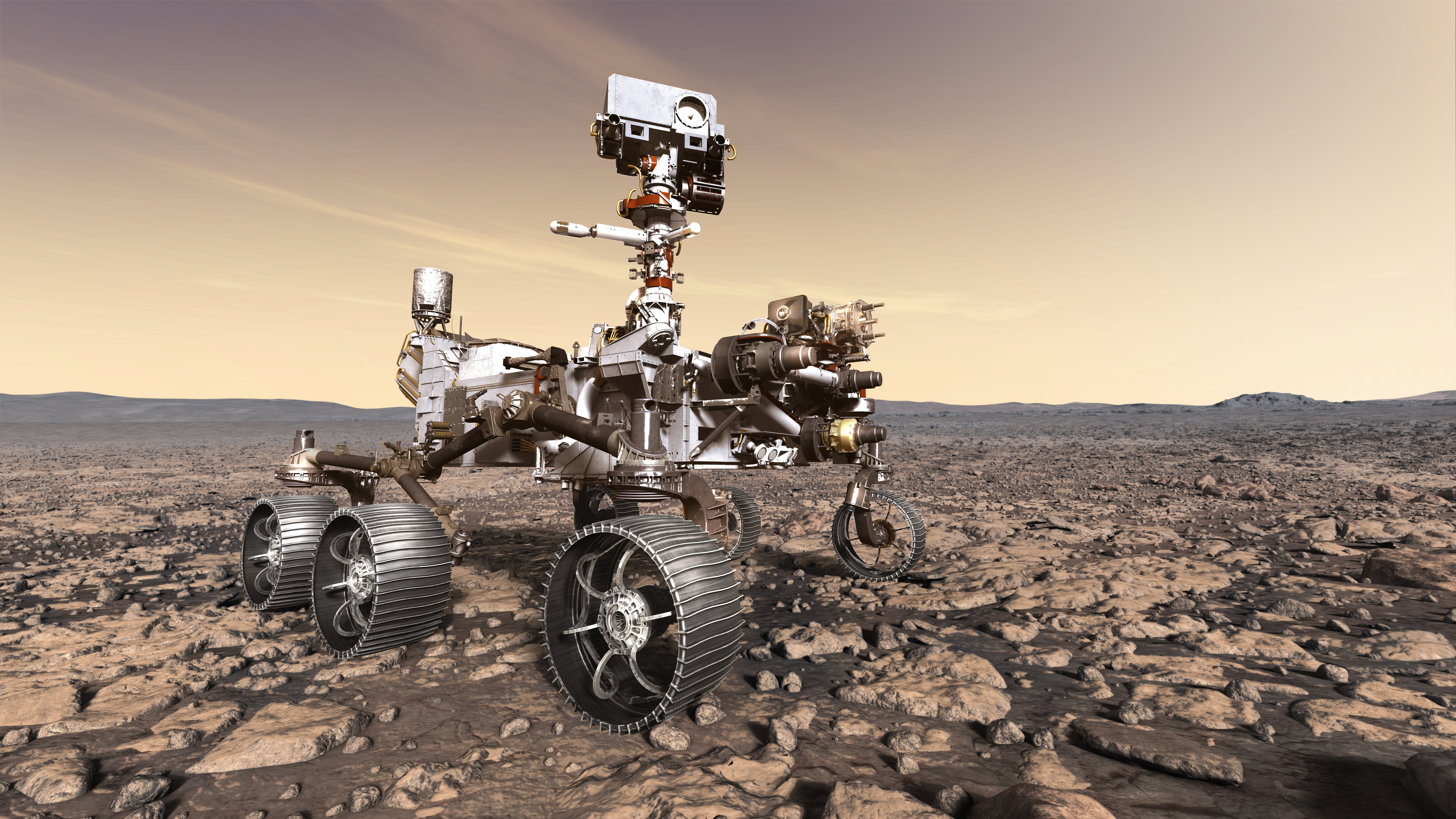 Après l'atterrissage sur Mars du rover Perseverance, on va entendre les sons martiens pour la première fois