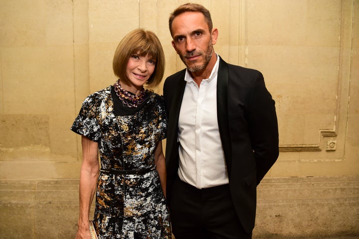 Anna Wintour et Sebastien Jondeau&nbsp;