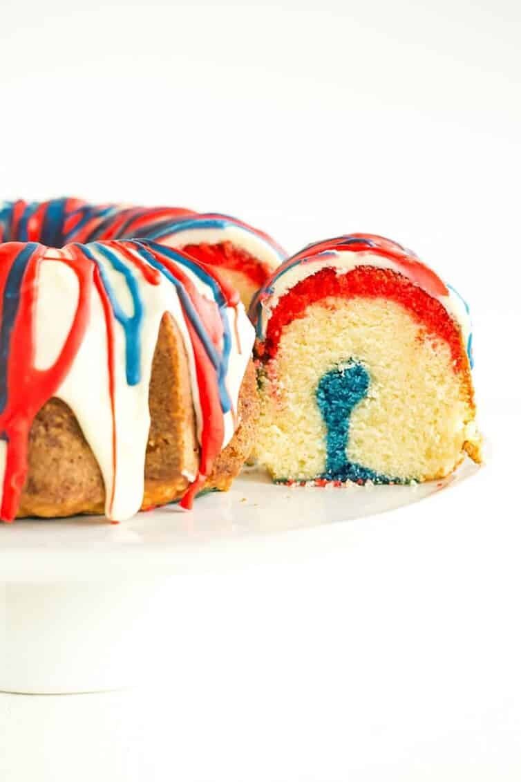 Red, White and Blue Firecracker Popsicles - Brown Eyed Baker