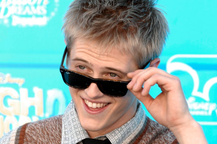 Lucas Grabeel, who played Ryan Evans, at the premiere of Disney's "High School Musical 2" in 2007. 