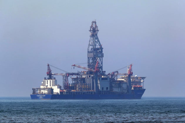 To γεωτρύπανο Tungsten Explorer ανοιχτά του Λιβάνου (15 Μαϊου 2020)