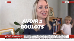 Ces directs de la BBC ont été interrompus de la plus mignonne des