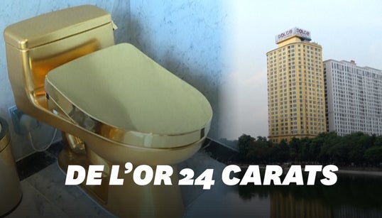 Kitsch ou luxueux? On vous laisse trancher pour cet hôtel 100% plaqué