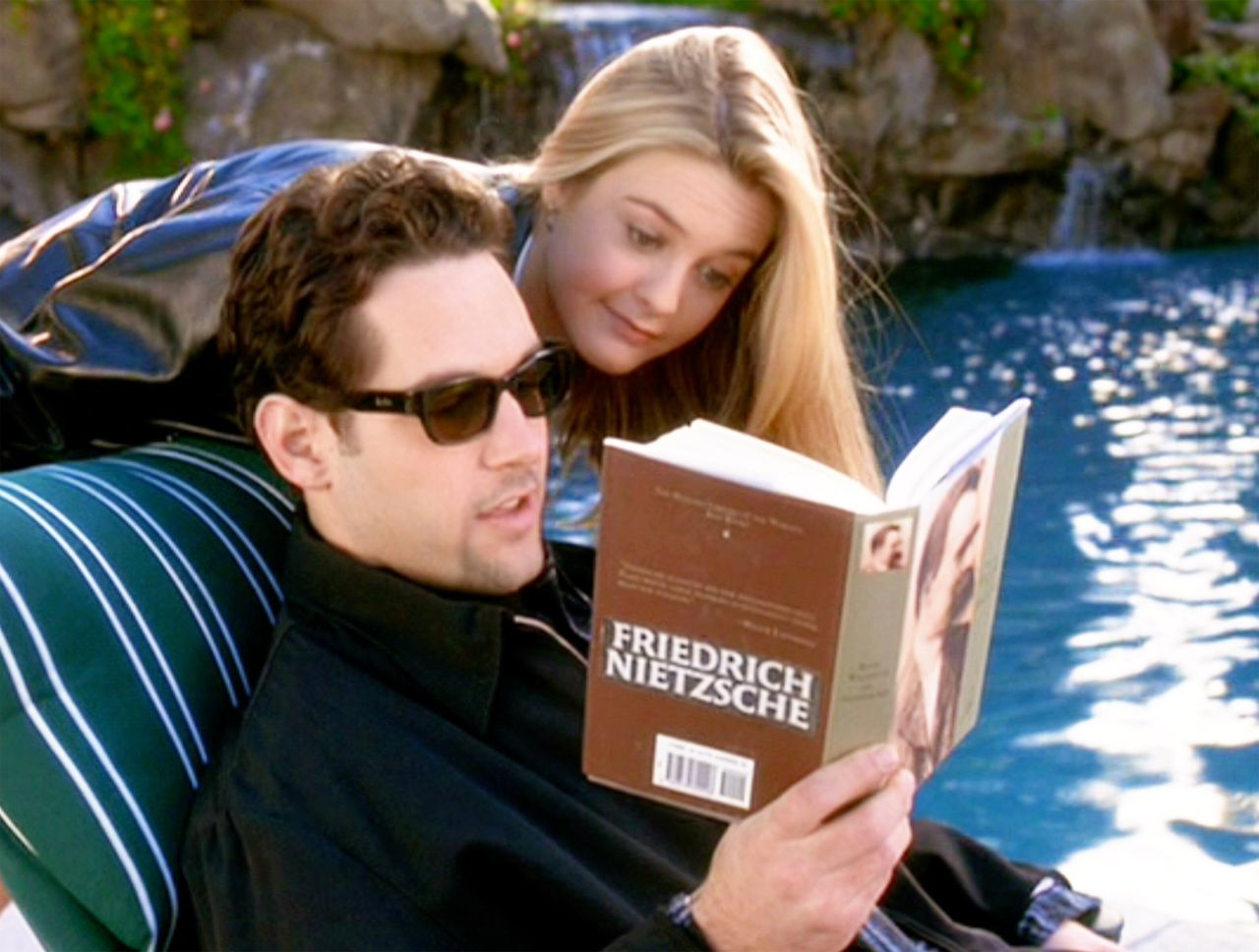 Paul Rudd, seen here with Silverstone, had a recurring role on the NBC series "Sisters," but "Clueless" was his debut movie.