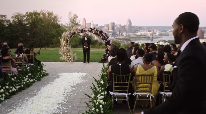 The opening scene from "Say I Do."