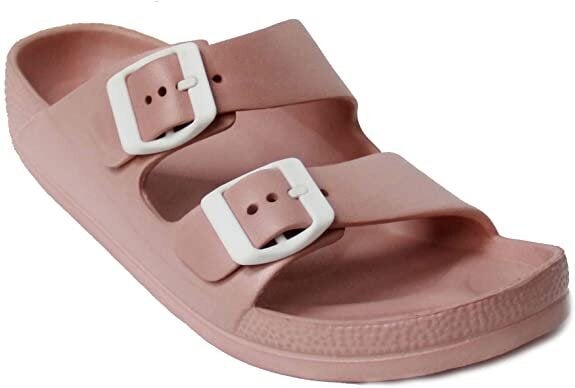 10 Double Buckle Slide Sandals You Can Get For Under $25