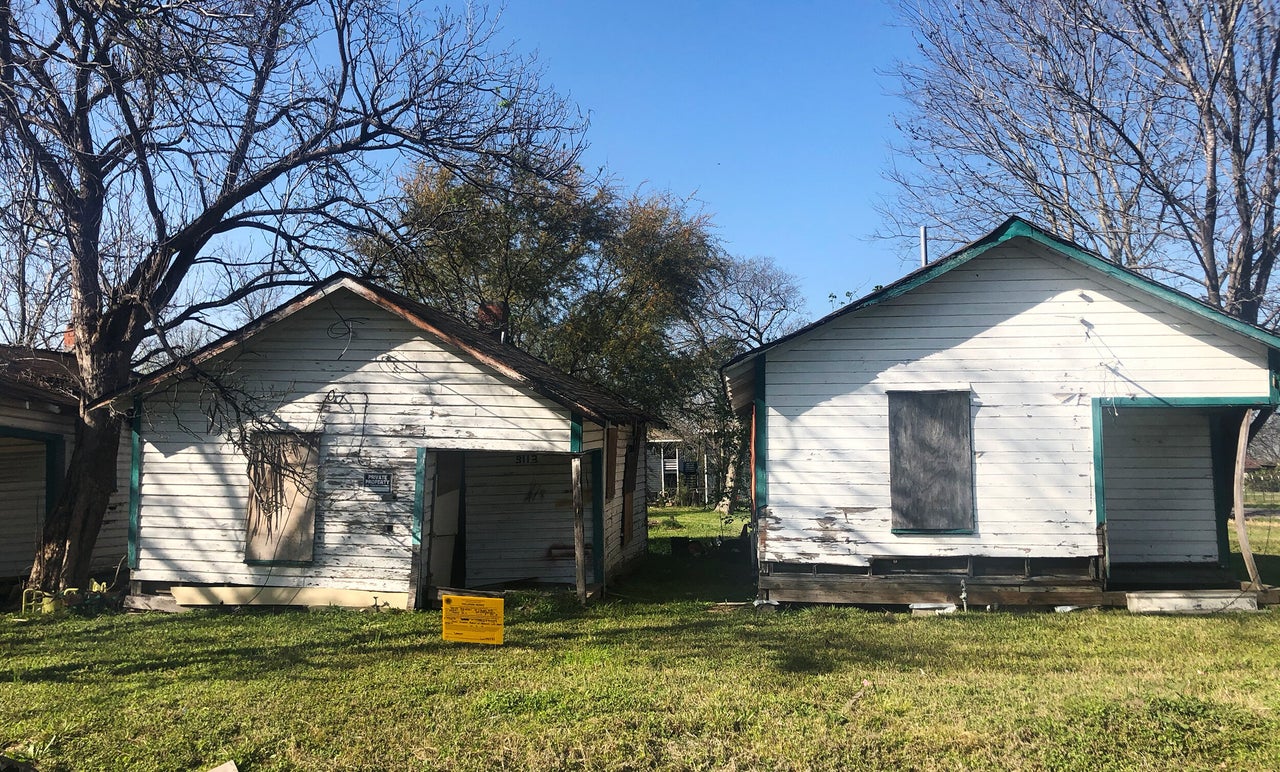 Kashmere Gardens, one of the neighborhoods served by Caldwell's Coalition of Community Organizations, experienced severe flooding during Hurricane Harvey.