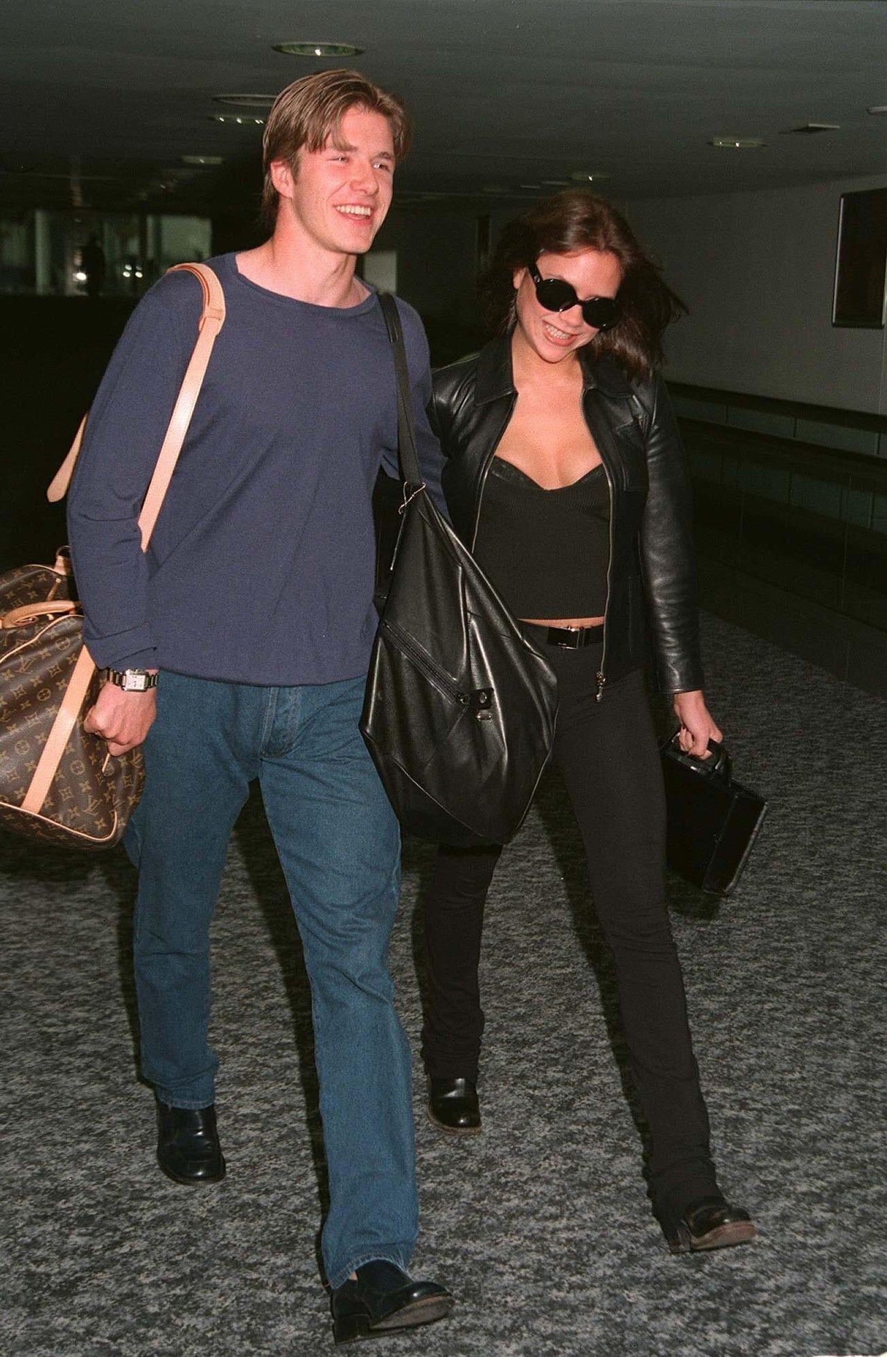 Posh & Becks appreciation post because this vintage Louis Vuitton