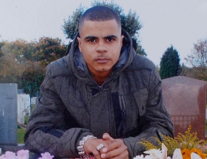 A Handout photo from the family of Mark Duggan the man shot dead by police in Tottenham Hale yesterday.