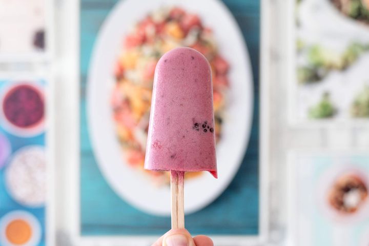Smoothie popsicle