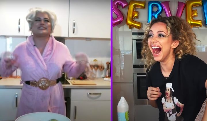 Baga Chipz and Jade Thirlwall in the final episode of Served!