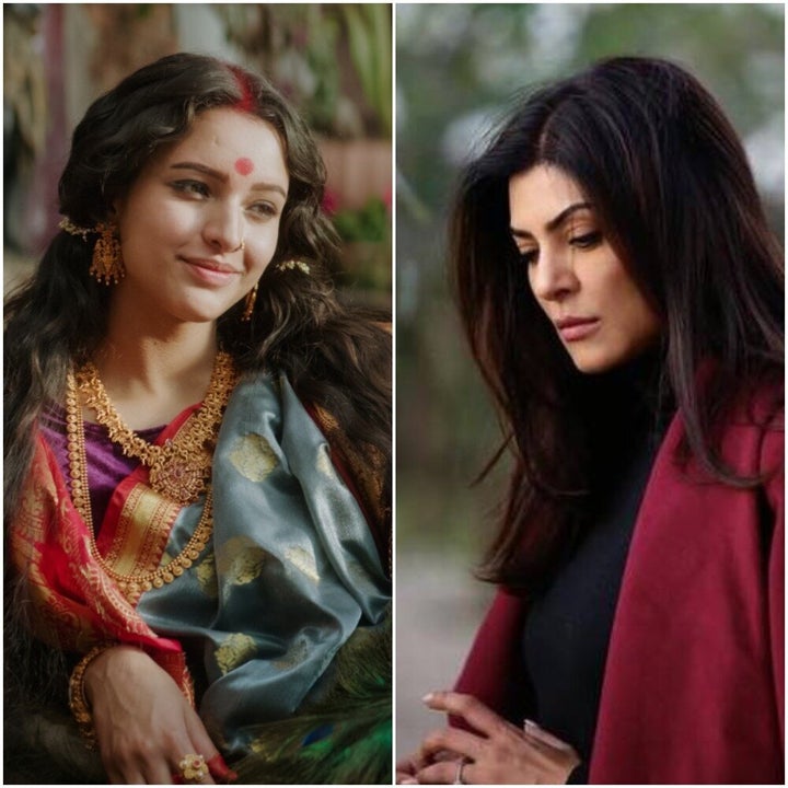 Tripti Dimri in Bulbbul and Sushmita Sen in Aarya