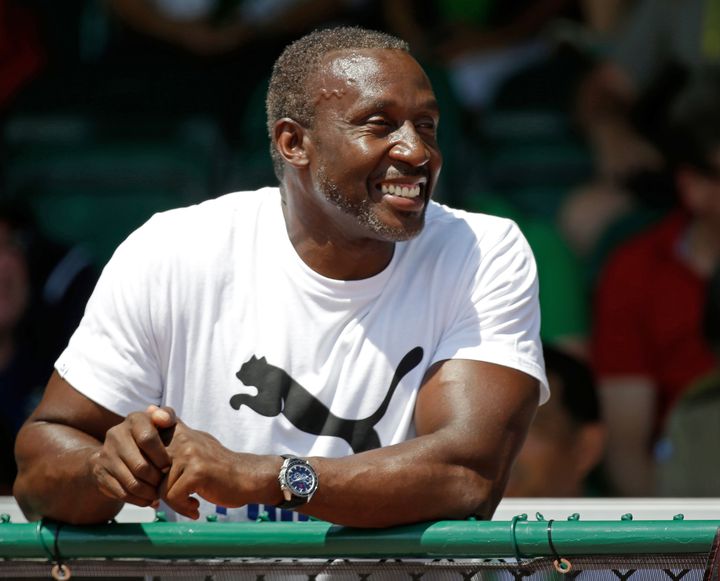 Footage of the incident was shared widely after it was posted by former Olympic champion Linford Christie on Twitter.