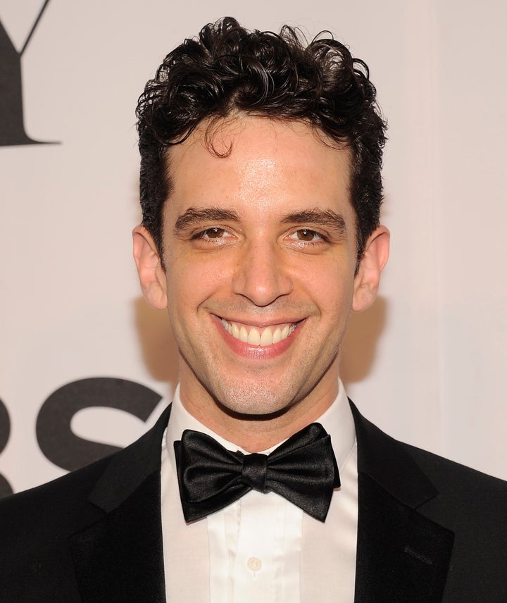 Nick Cordero arrives at the Tony Awards at Radio City Music Hall on June 8, 2014, in New York.