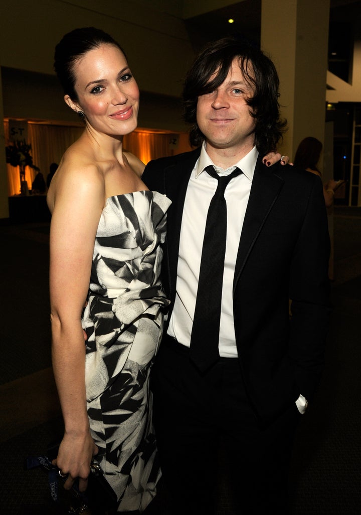 Mandy Moore and Ryan Adams, then a married couple, in 2012.