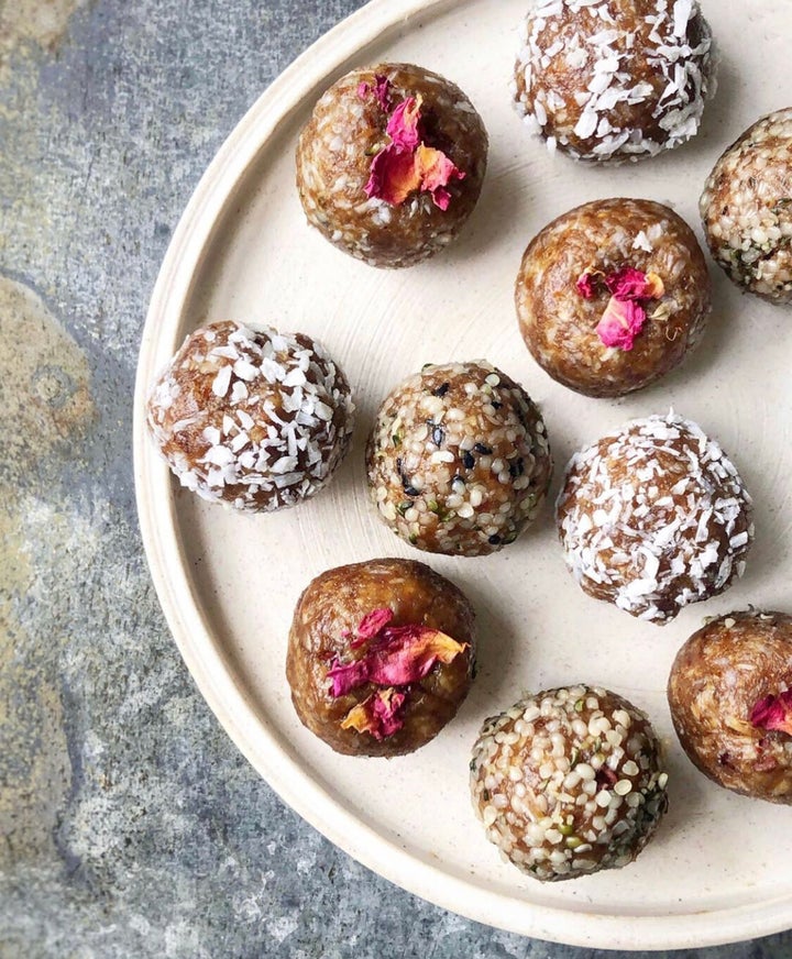 Cardamom bliss balls