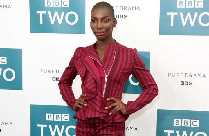 Michaela Coel at BAFTA on August 1, 2018 in London.