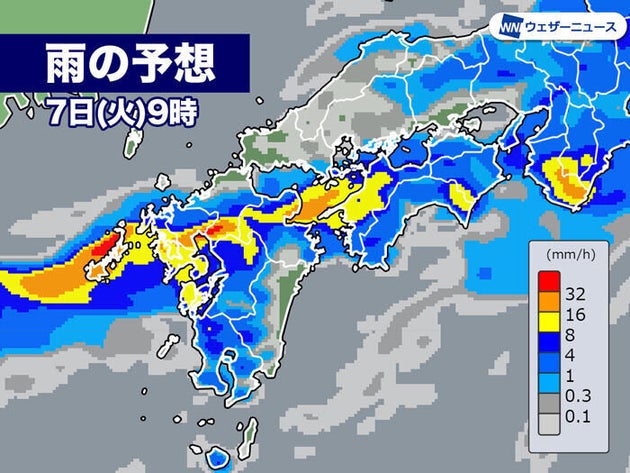 今日7月7日の天気 九州や東海は猛烈な雨続く 氾濫や土砂災害に厳重警戒を ハフポスト