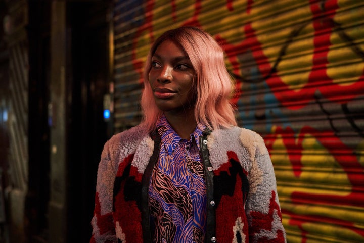 Michaela Coel in character as Arabella in I May Destroy You