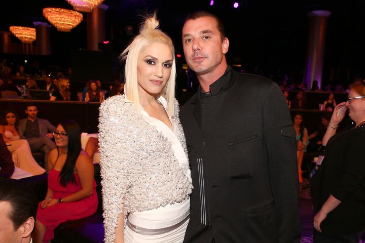 Recording artists Gwen Stefani and Gavin Rossdale attend the People magazine awards ceremony on Dec. 18, 2014, in Beverly Hills, California. Eight months later they announced their split after 13 years of marriage.