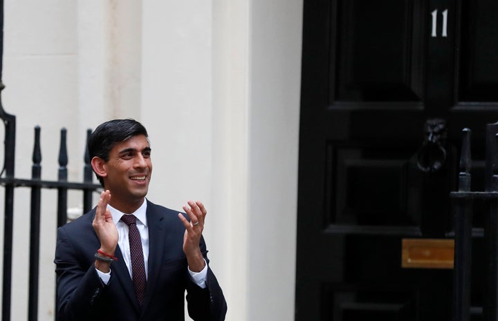 Britain's Chancellor of the Exchequer Rishi Sunak