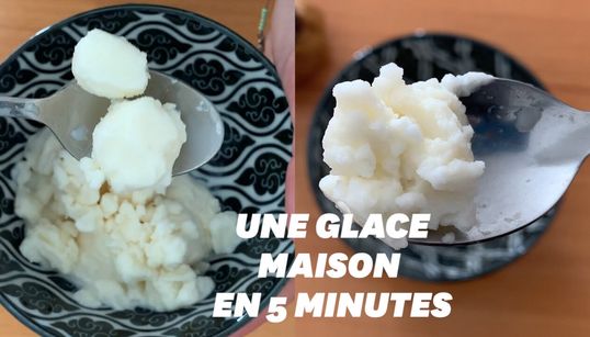 Envie d’une glace à la vanille maison sans sorbetière? Suivez cette recette