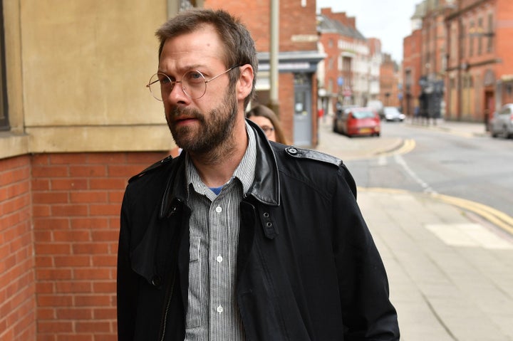 Tom Meighan outside court on Tuesday