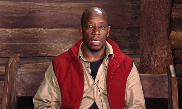 Ian Wright appearing on I'm A Celebrity last year