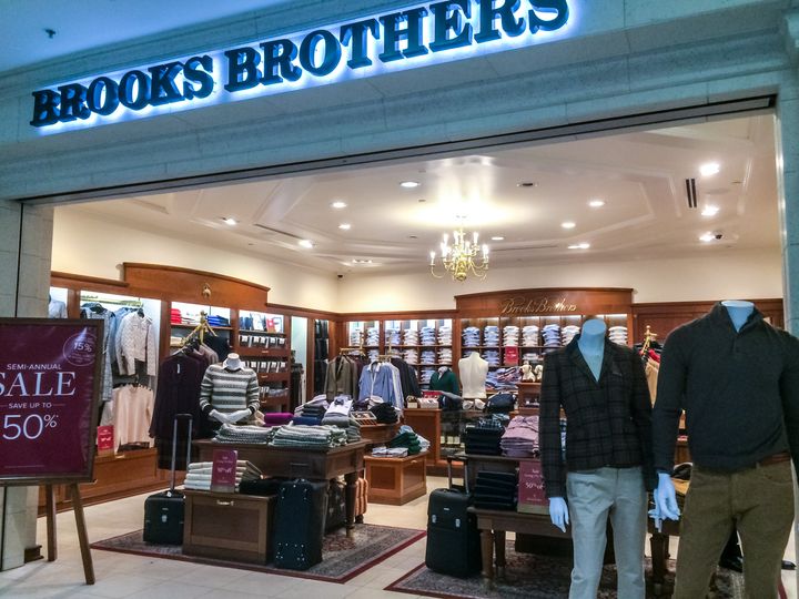 Atlanta, USA - December 29, 2014: Brooks Brothers Store at Atlanta Airport, USA