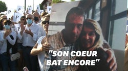 6000 personnes à une marche blanche en hommage au chauffeur agressé à