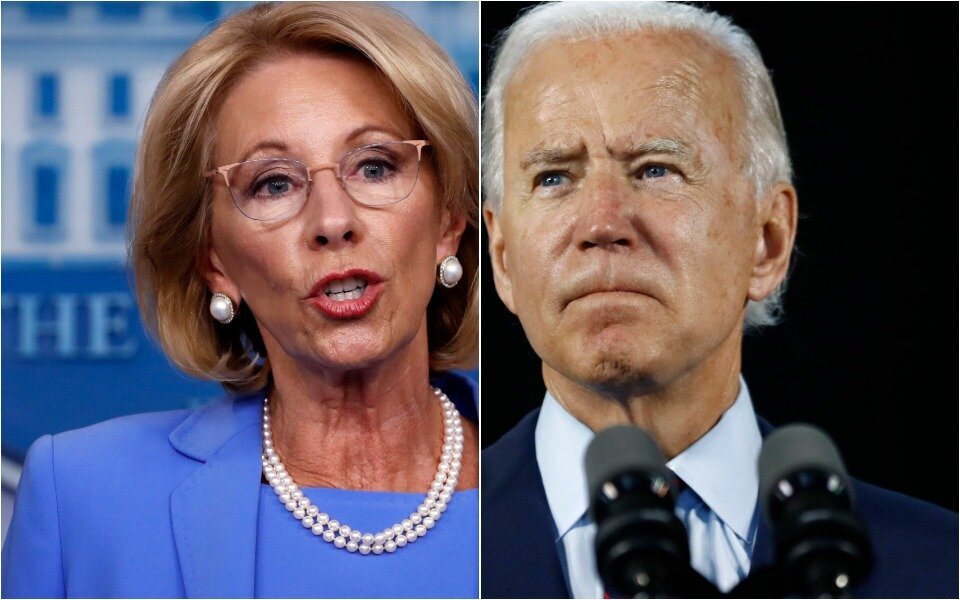 Joe Biden Hammers Betsy DeVos With A Promise That Has His Supporters ...