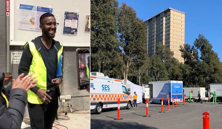 Eight of the nine residential towers under lockdown orders will now move to the same restrictions as the rest of Melbourne.