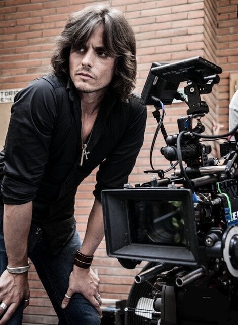 Yayo Herrero durante el rodaje de