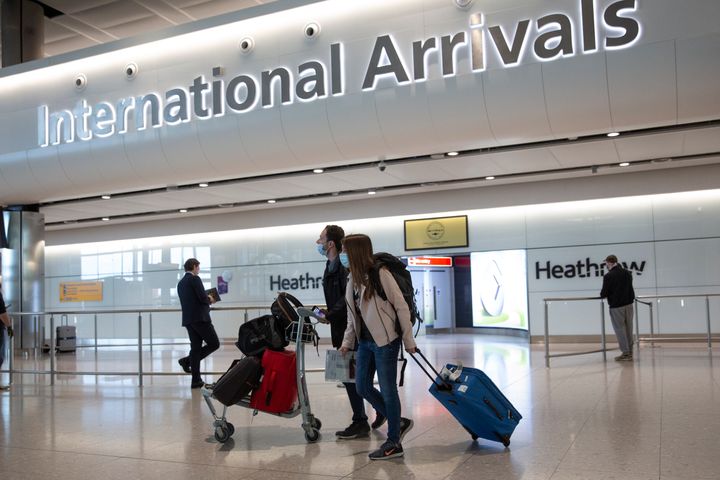 People travelling into the UK from dozens of countries will no longer have to self-isolate for 14 days.