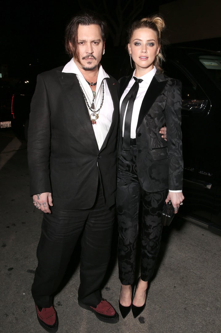 Depp and Heard in 2015