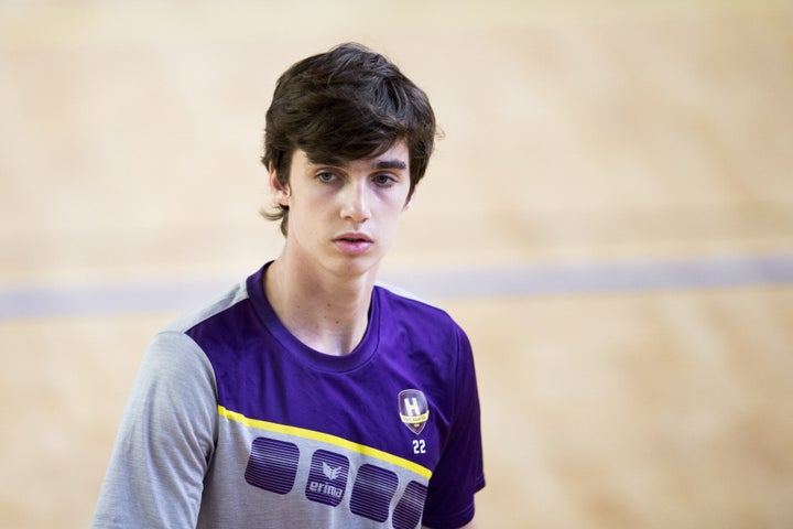 Pablo Urdangarin en un partido en septiembre de 2019.