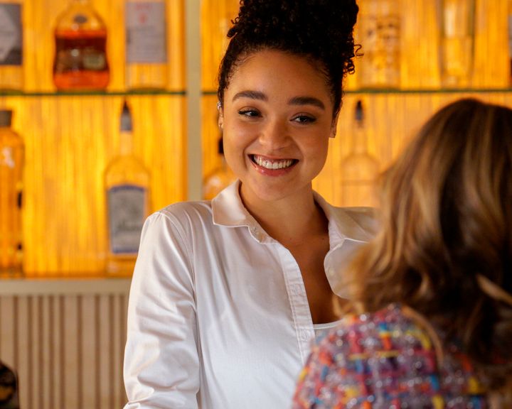 On this season of "The Bold Type," Kat Edison (played by Aisha Dee) finds herself falling for a conservative woman who defends conversion therapy. 