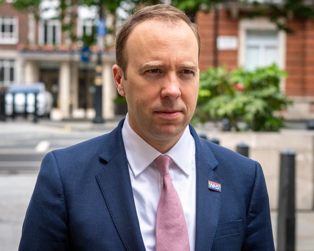 Health secretary Matt Hancock