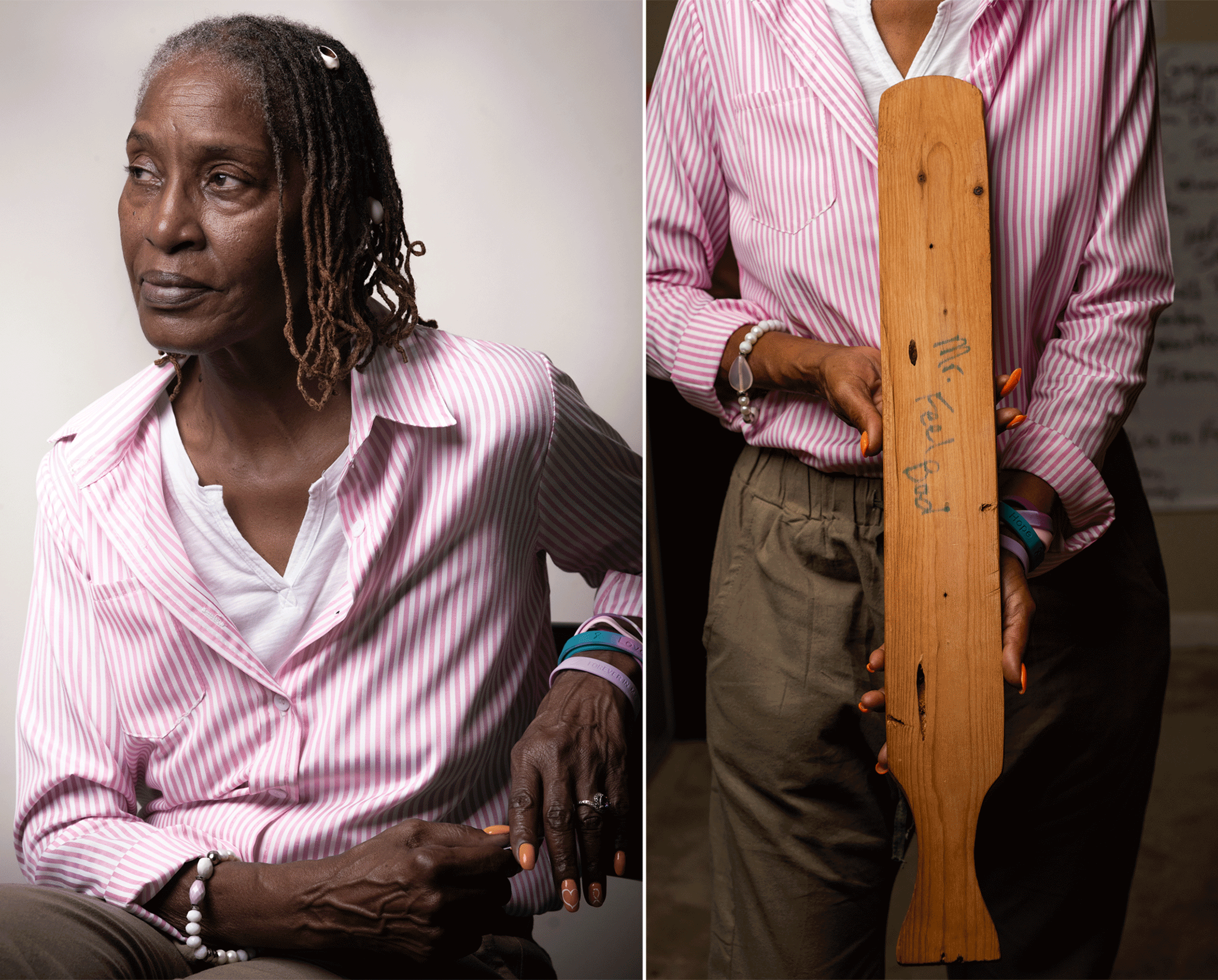 LEFT: Ellen Reddy, the Exective Director of the Nollie Jenkins Family Center in Durant, Mississippi, is a leading opponent of