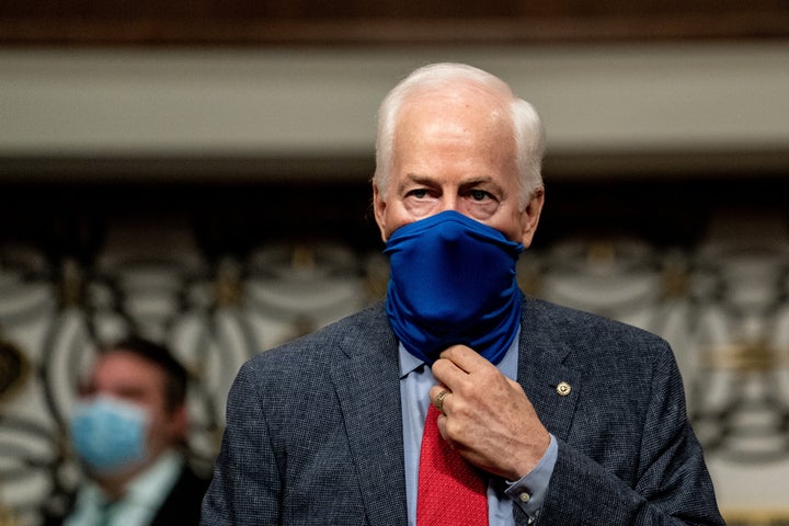 Texas GOP Sen. John Cornyn’s campaign is spending hundreds of thousands intervening in the Democratic race to challenge