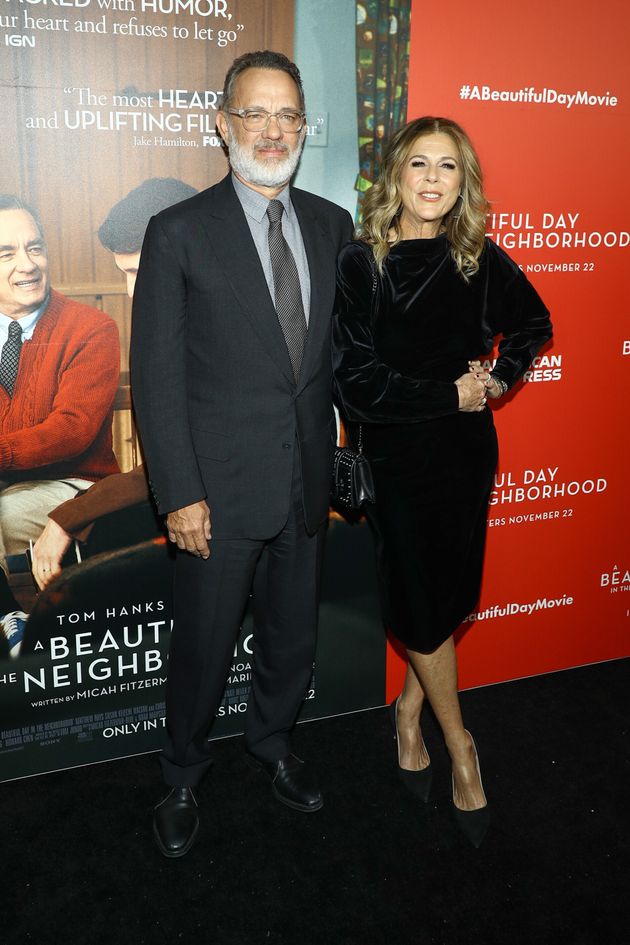 Tom and wife Rita Wilson 