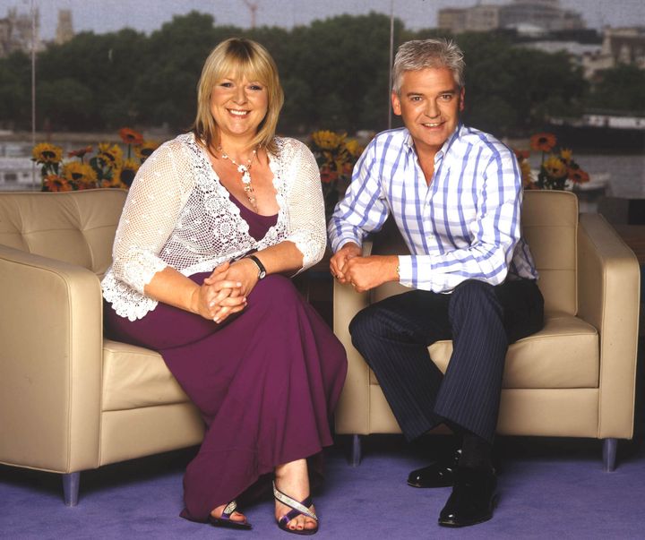 Fern Britton and Phillip Schofield on This Morning