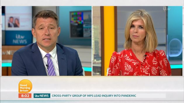 Kate Garraway Makes Her Return To Presenting Good Morning Britain After Three-Month Absence