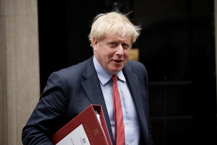 Boris Johnson was hospitalised with Covid-19 in April