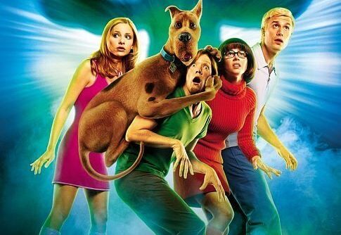 The live-action cast of Scooby-Doo