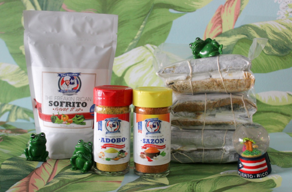 Goya Ham Flavor, Seasonings from Puerto Rico, Adobos de Puerto