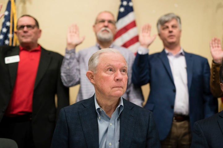 Former Attorney General Jeff Sessions was the first senator to back President Donald Trump in 2016. He’s likely to lose