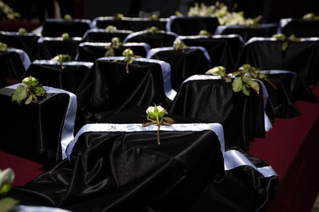 Δέηση για τους νεκρούς στο Μεξικό. 