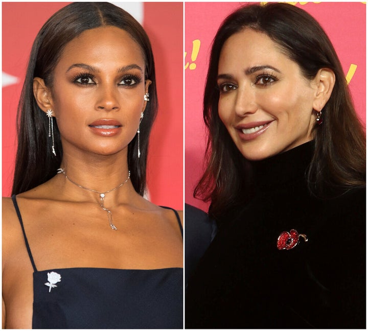 Alesha Dixon and Lauren Silverman