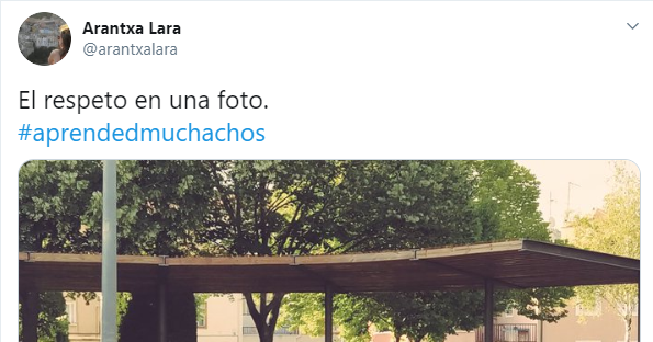 El tuit viral de Arantxa Lara.